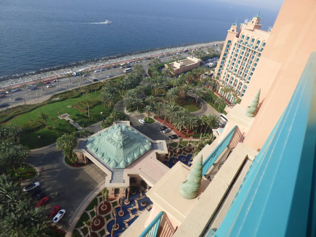 Balcony View of the sea from the Atlantis