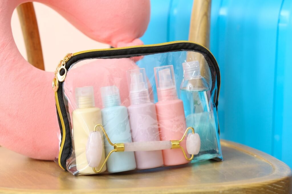 travel toiletry bottles