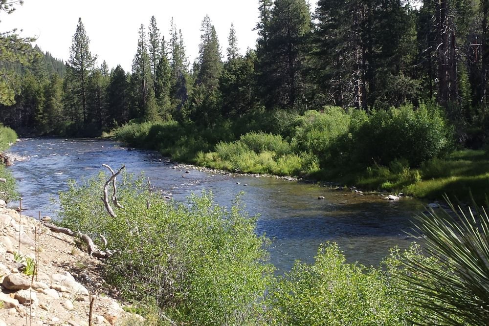 River Truckee near Lake Tahoe